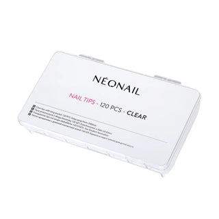 Clear Tips με μακριά τσέπη 120 τμχ