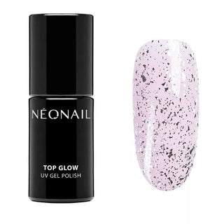 Top Glow Silver Flakes Гибридный топ 7,2 мл